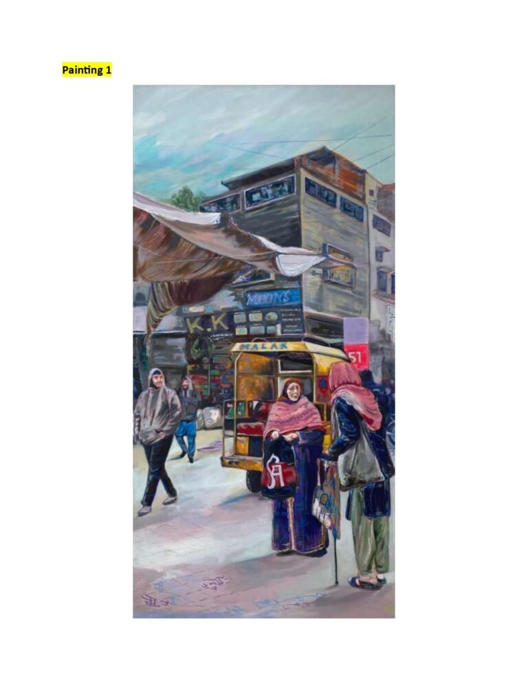 Baat Cheet_Acrylic_4 x 2 ft_2024