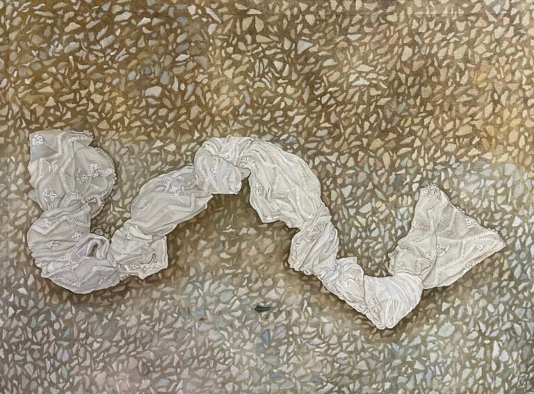 Girah (گِرہ)_Oil on Canvas_36 x 48 in_2023