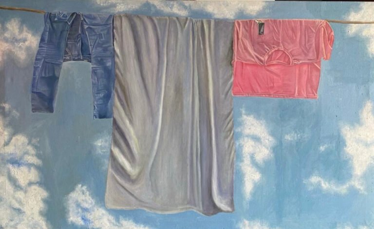 The Shawl_Oil On Canvas_60 x 36 in_2023