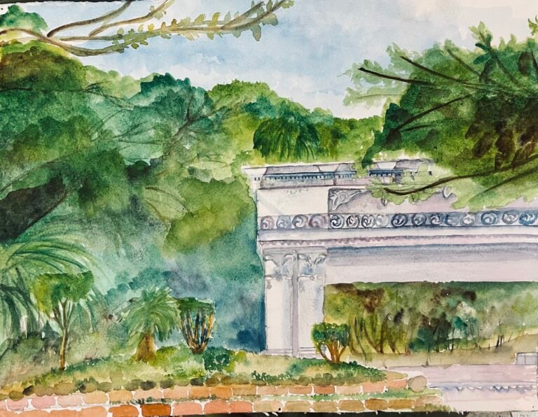 Untitled_Watercolor on paper_8 x 11in_2023